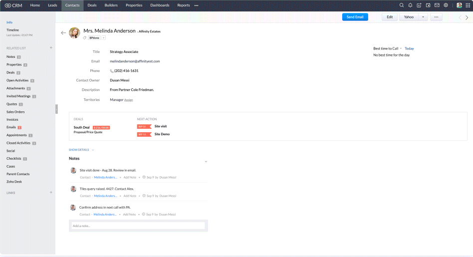 Zoho Canvas Customizable Interfaces Gif